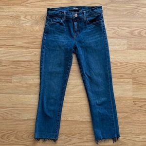 J brand Super Skinny Beloved cut off jeans/ capris